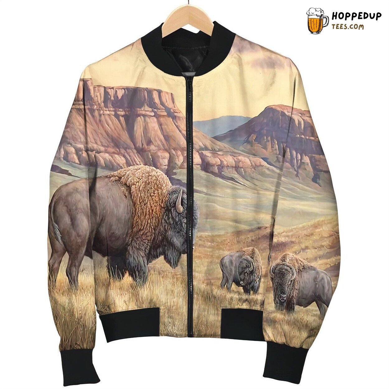 American Bison Bison Bomber Jacket