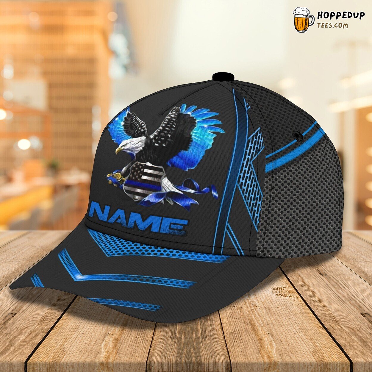 American Eagle 3D Classic Cap Personalized Name Unique Premium Design