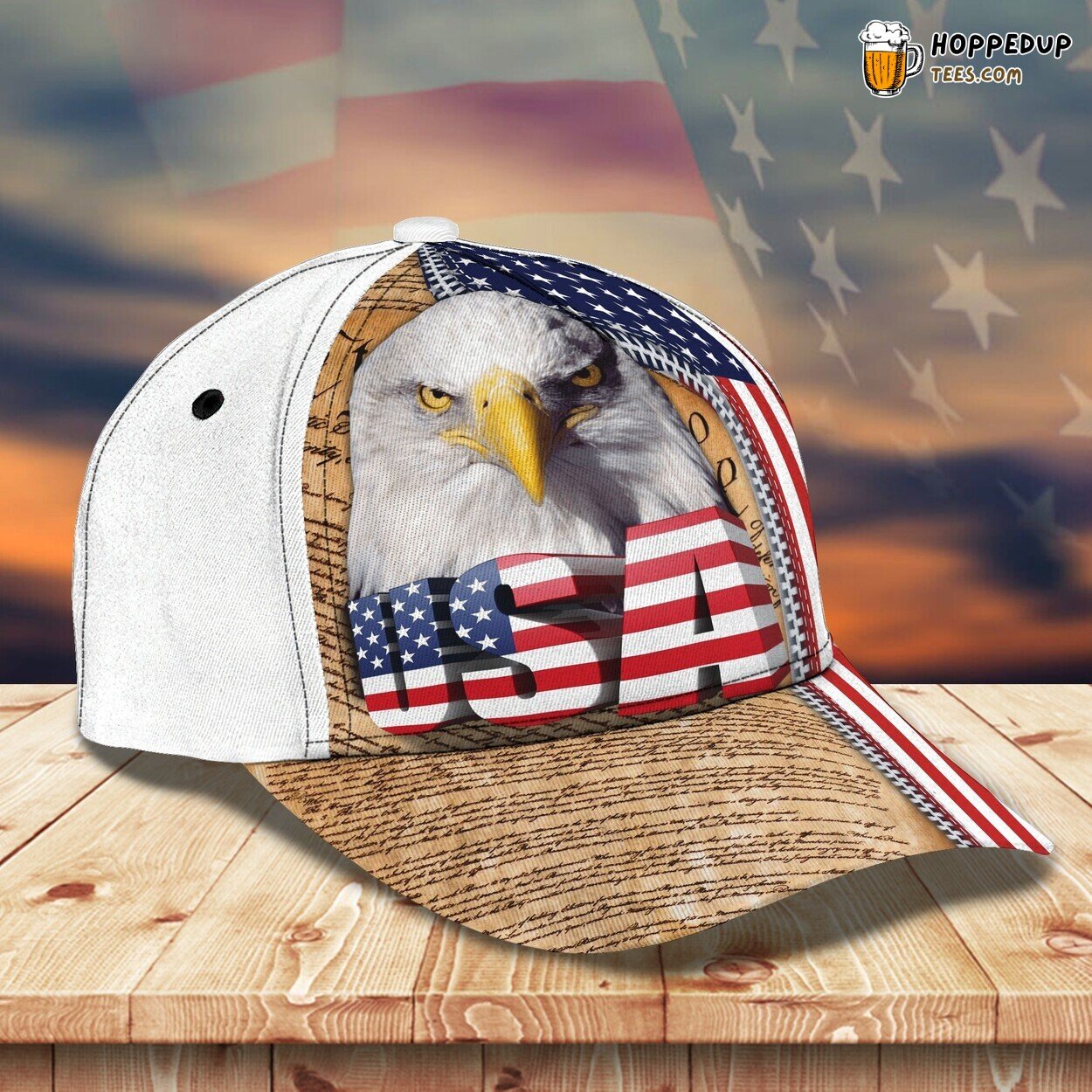 American Eagle Design Classic 3D Cap Unique Authentic Edition Series