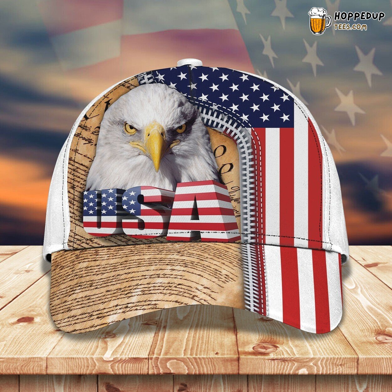 American Eagle Design Classic 3D Cap Unique Authentic Edition Series