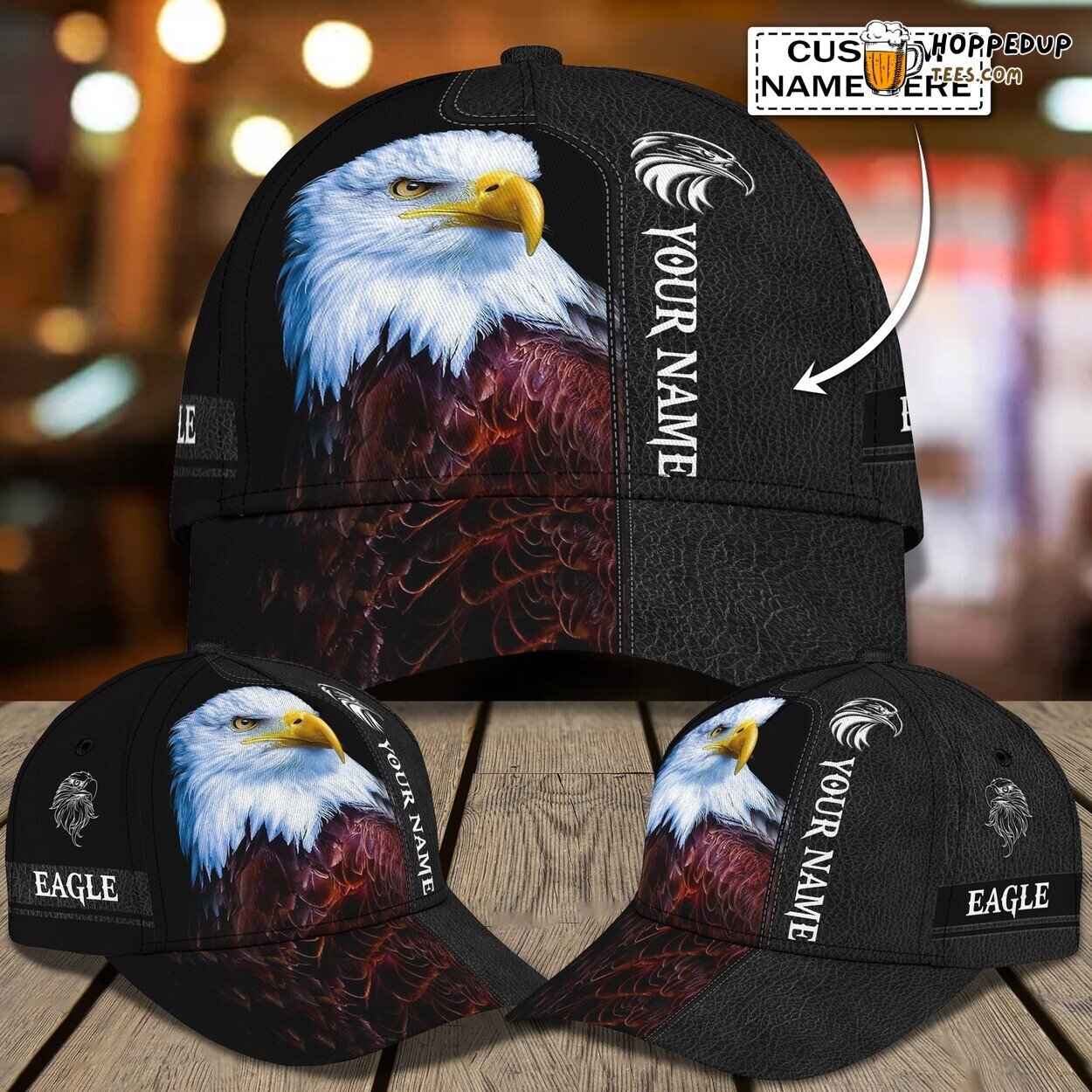 American Eagle’s Majesty 3D Classic Cap Personalized Unique Design