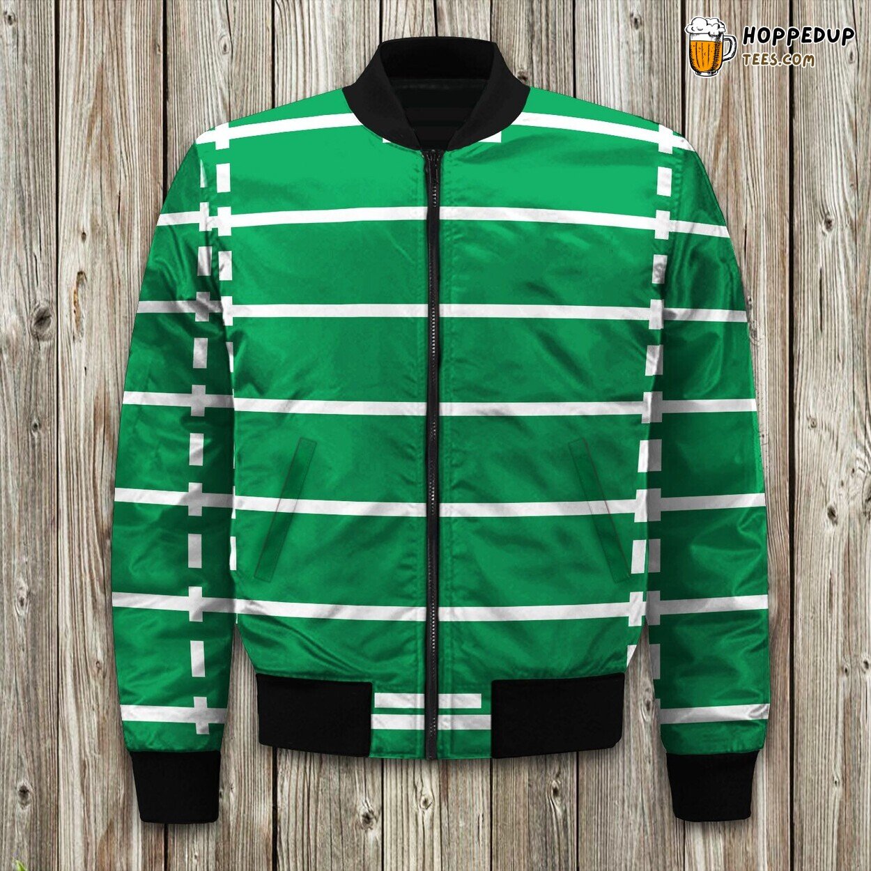 American Football Field Bomber Jacket