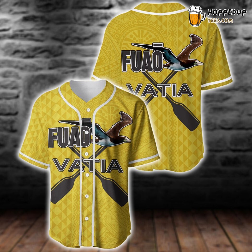 American Samoa Polynesian Fuao Vatia Baseball Tee Jersey Shirt Printed 3D American Samoa Polynesian Fuao Vatia Baseball Tee Jersey Shirt Printed 3D