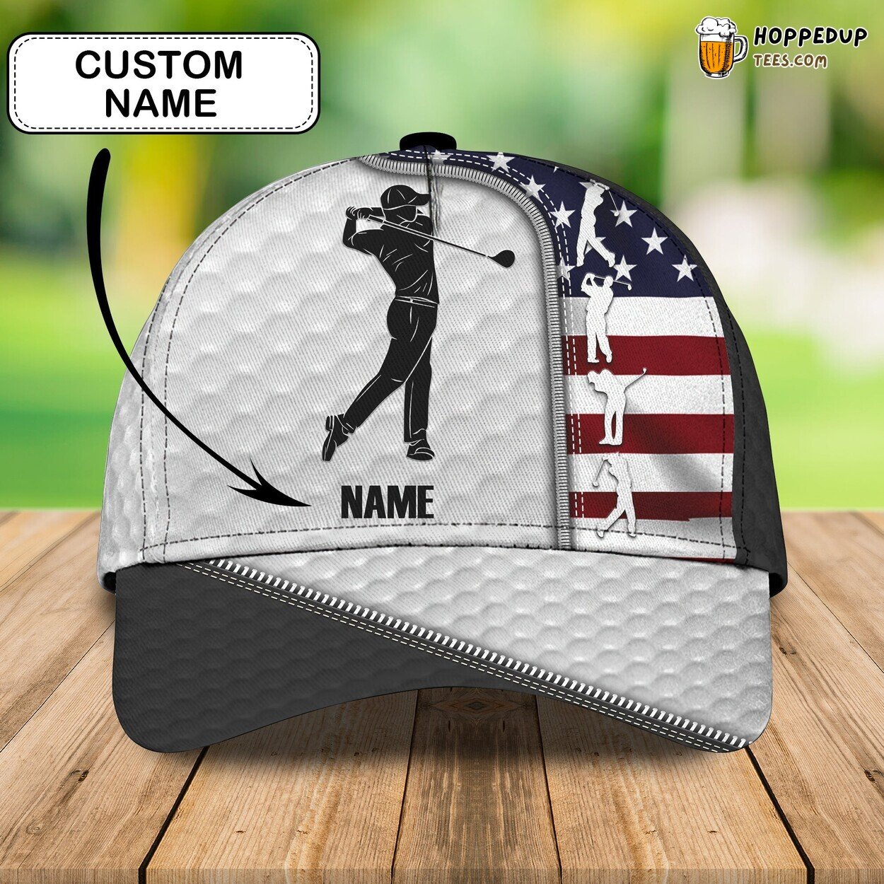 America’s Golfing Legacy 3D Classic Cap Personalized Unique Design