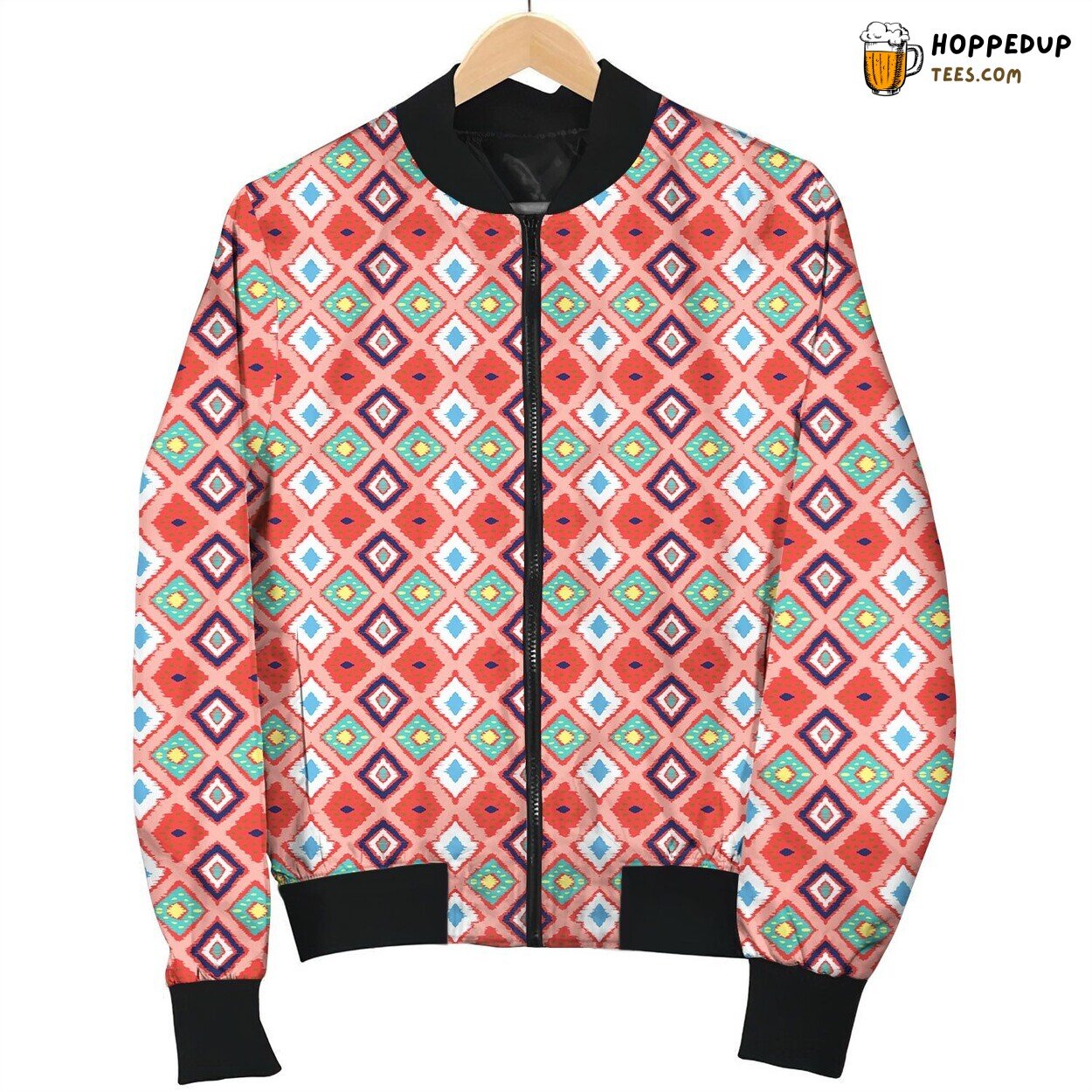 Amish Pink Lover Bomber Jacket