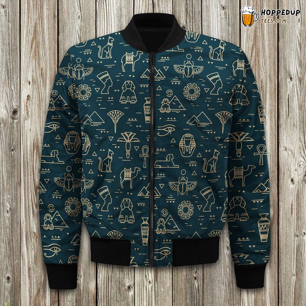 Ancient Egypt God Lover Bomber Jacket