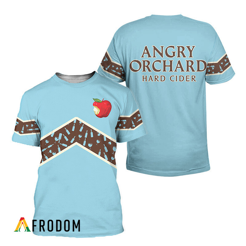 Angry Orchard Blue Wine Custom T-Shirt HU