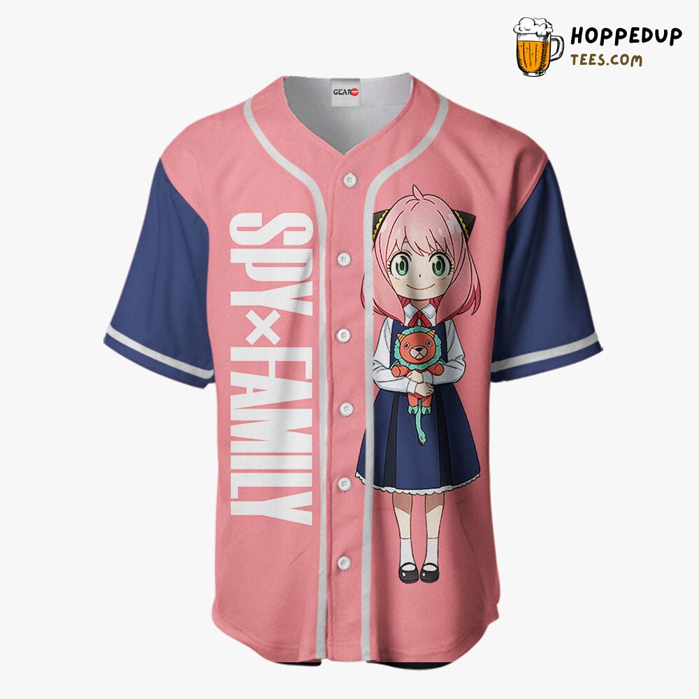 Anya Forger Distinctive Unique Style Anime Baseball Jersey Design Edition