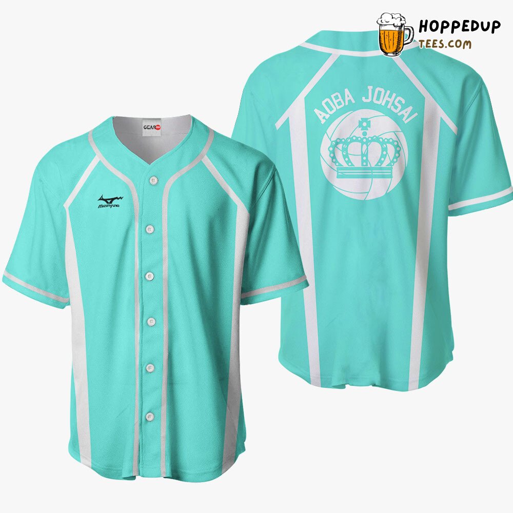 Aoba Johsai Unique Distinctive Design Baseball Jersey Costume Edition Aoba Johsai Unique Distinctive Design Baseball Jersey Costume Edition