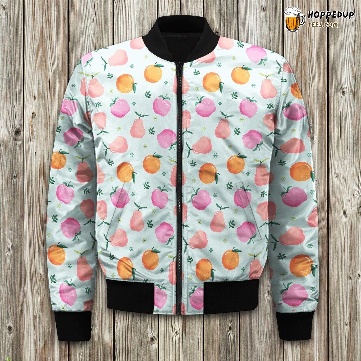 Apple Fruit Delicous Bomber Jacket