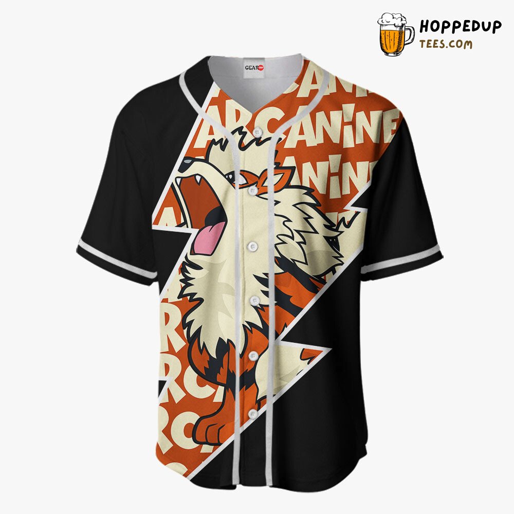 Arcanine Distinctive Collection Unique Design Baseball Jersey Edition Style