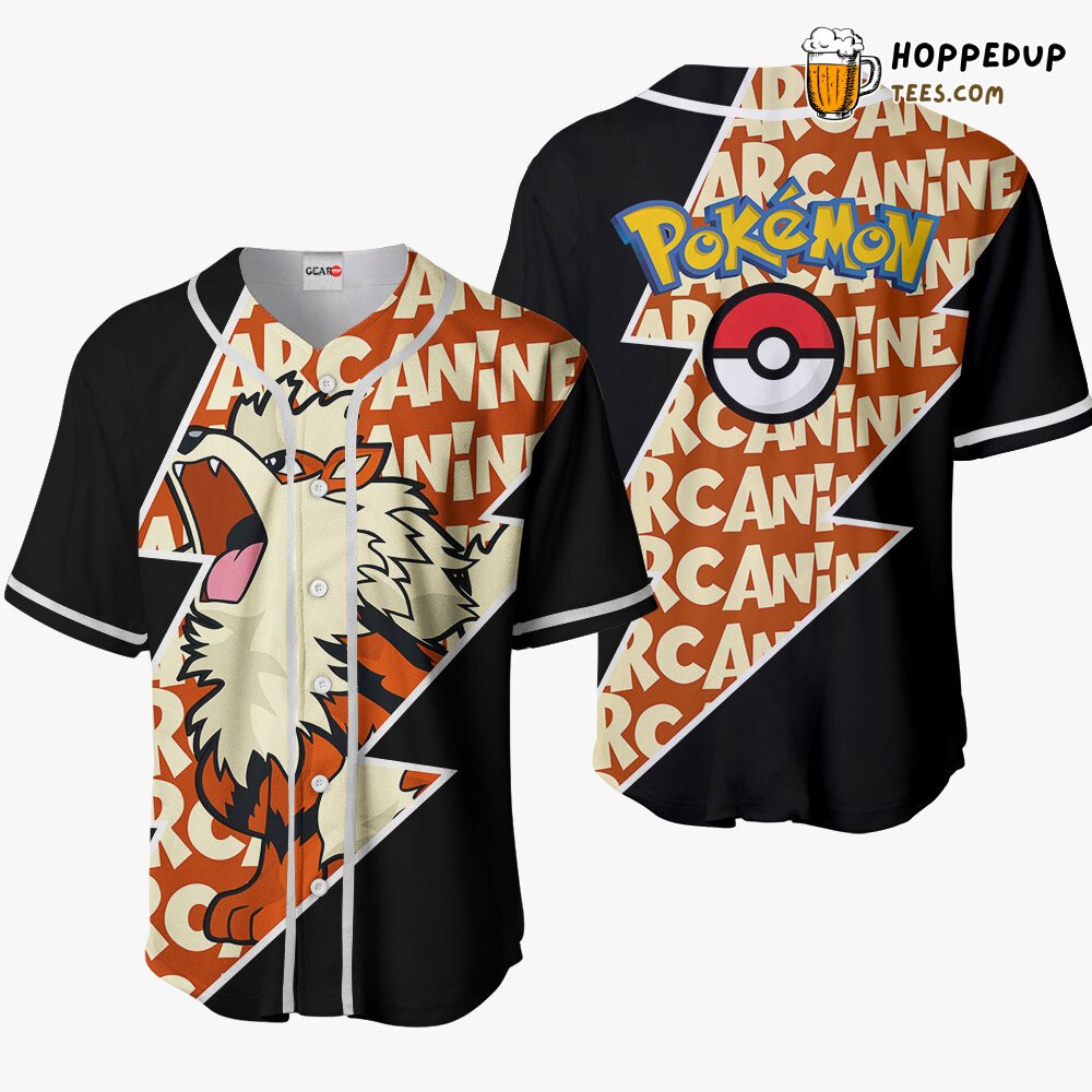 Arcanine Distinctive Collection Unique Design Baseball Jersey Edition Style Arcanine Distinctive Collection Unique Design Baseball Jersey Edition Style