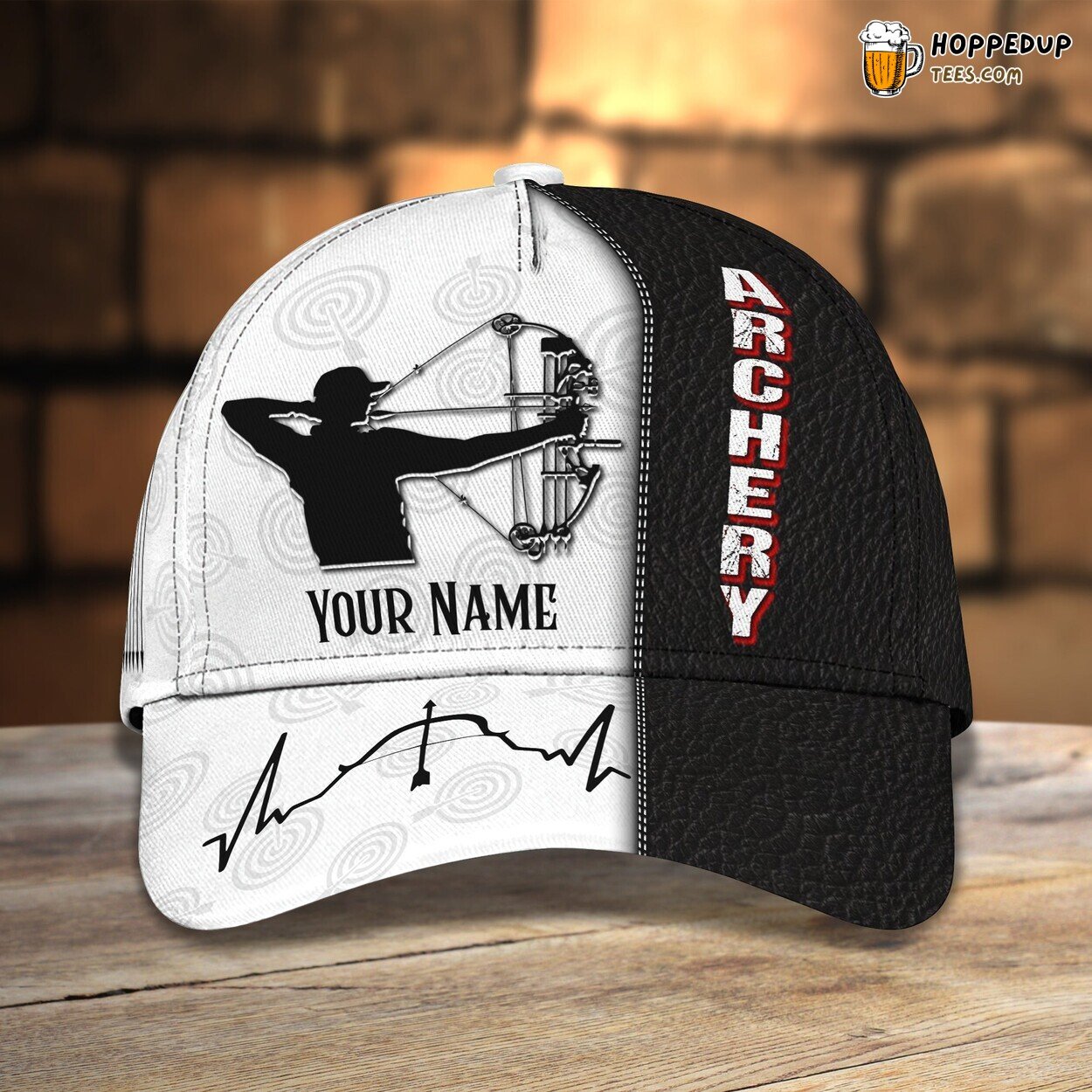 Archery Edition Classic 3D Cap Personalized Name Unique Premium Design