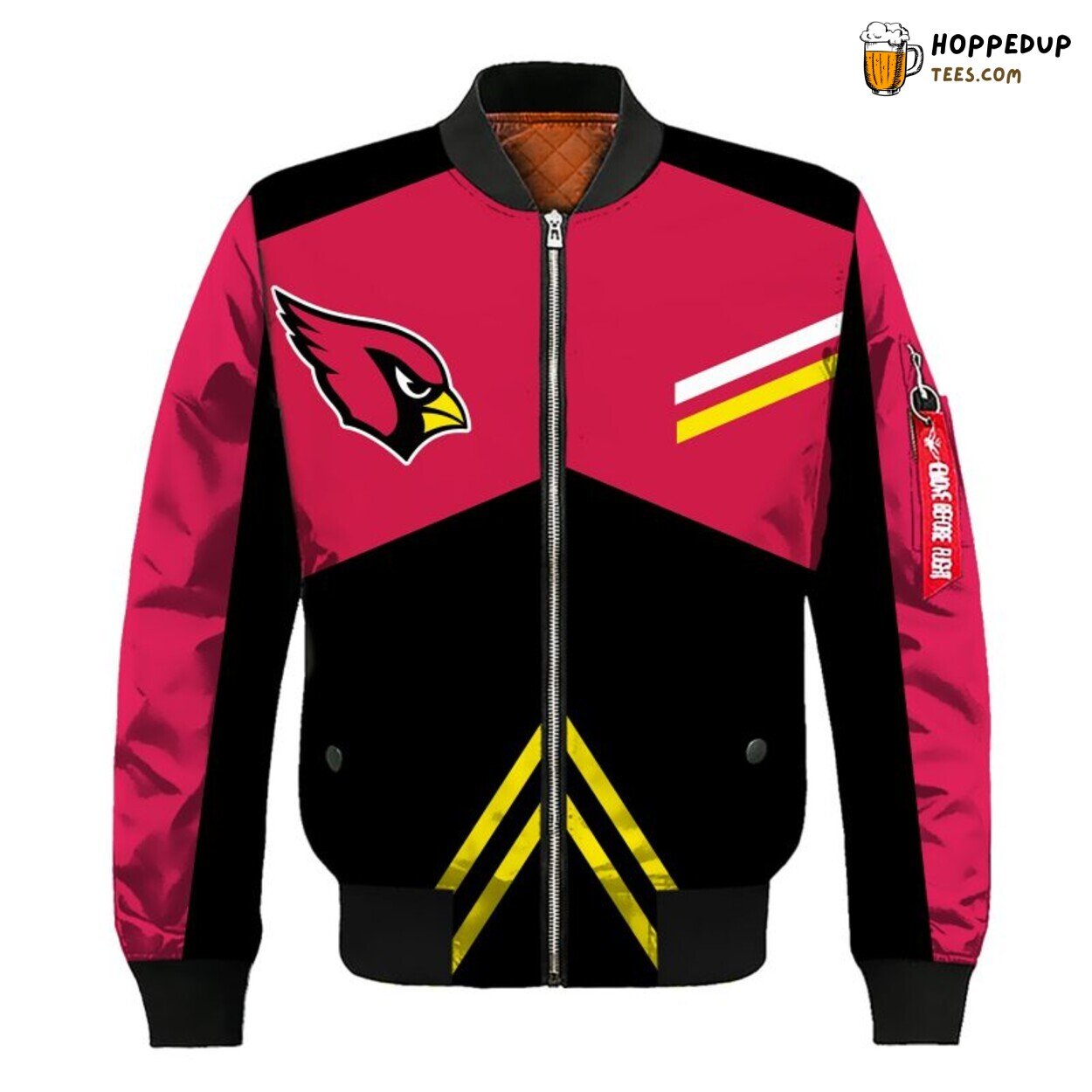 Arizona Cardinals NFL Bomber Jacket Red Yellow Unique Theme Arizona Cardinals NFL Bomber Jacket Red Yellow Unique Theme