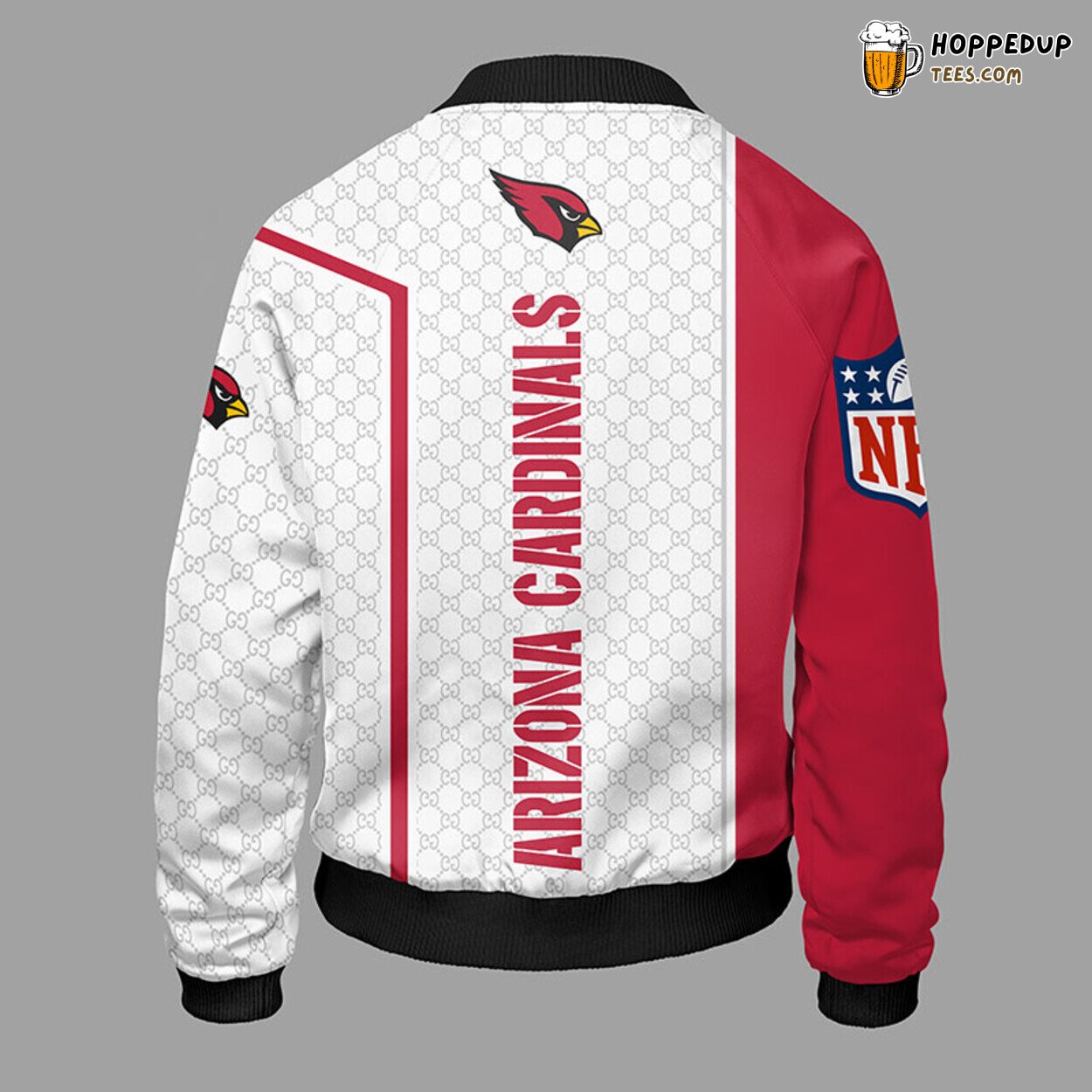 Arizona Cardinals NFL Red Bomber Jacket Fan Passionate Supporter