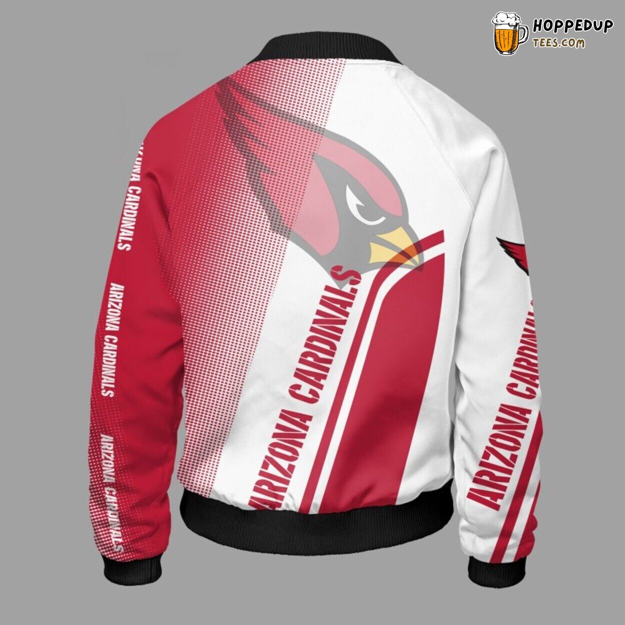 Arizona Cardinals NFL Unisex Bomber Jacket Red Distinct Style