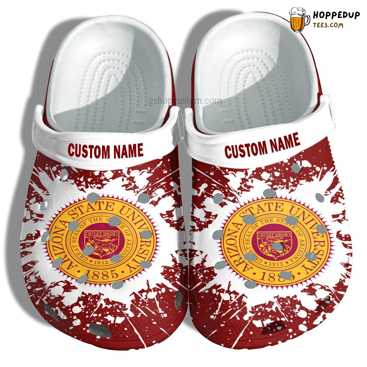 Arizona State University Graduation Custom Admission Gift Croc Shoes