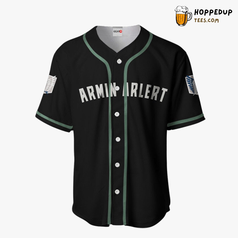 Armin Arlert Final Edition Unique Anime Design Baseball Jersey Distinctive
