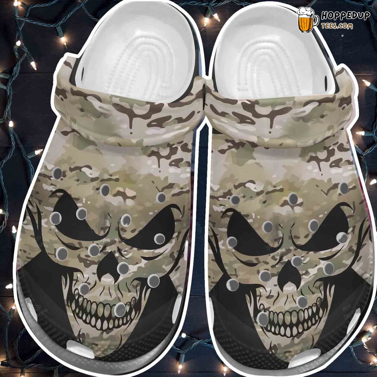 Army Inspired Durable Classic Clogs Military Themed Comfortable Shoes