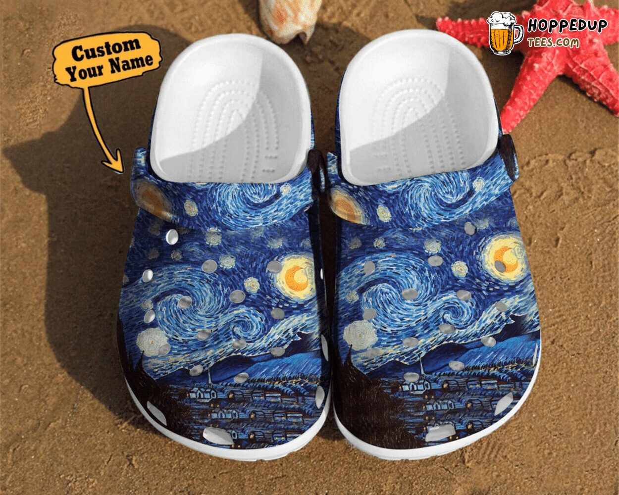Art Starry Night Vincent Van Gogh Paintings Design Birthday Gifts