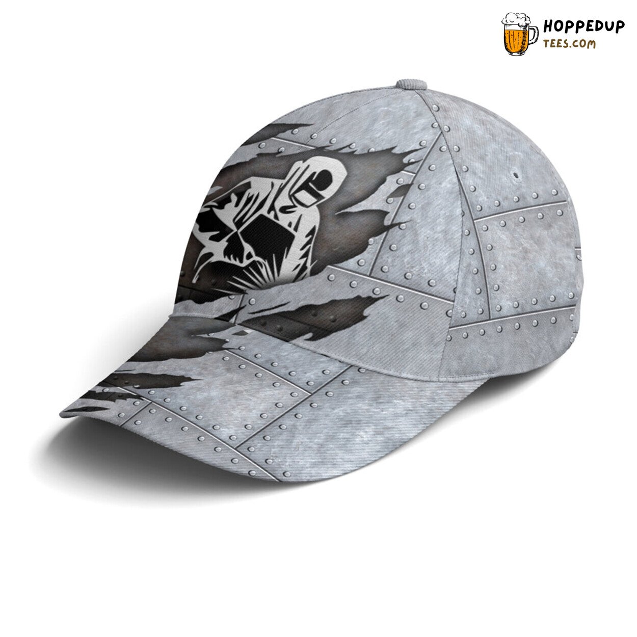 Artisan Tribute Welder Metallic Style Unique Artwork Baseball Cap