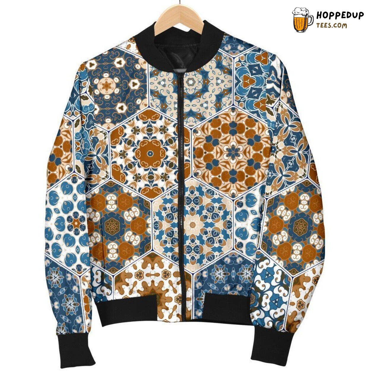 Artistic Mosaic Inspiration Men’s Bomber Jacket Unique Pattern Design Art Artistic Mosaic Inspiration Men’s Bomber Jacket Unique Pattern Design Art