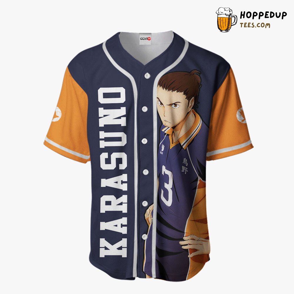 Asahi Azumane Distinctive Anime Baseball Jersey Unique Design Collection