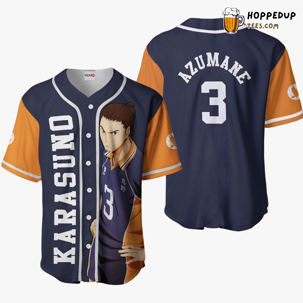 Asahi Azumane Distinctive Anime Baseball Jersey Unique Design Collection Asahi Azumane Distinctive Anime Baseball Jersey Unique Design Collection