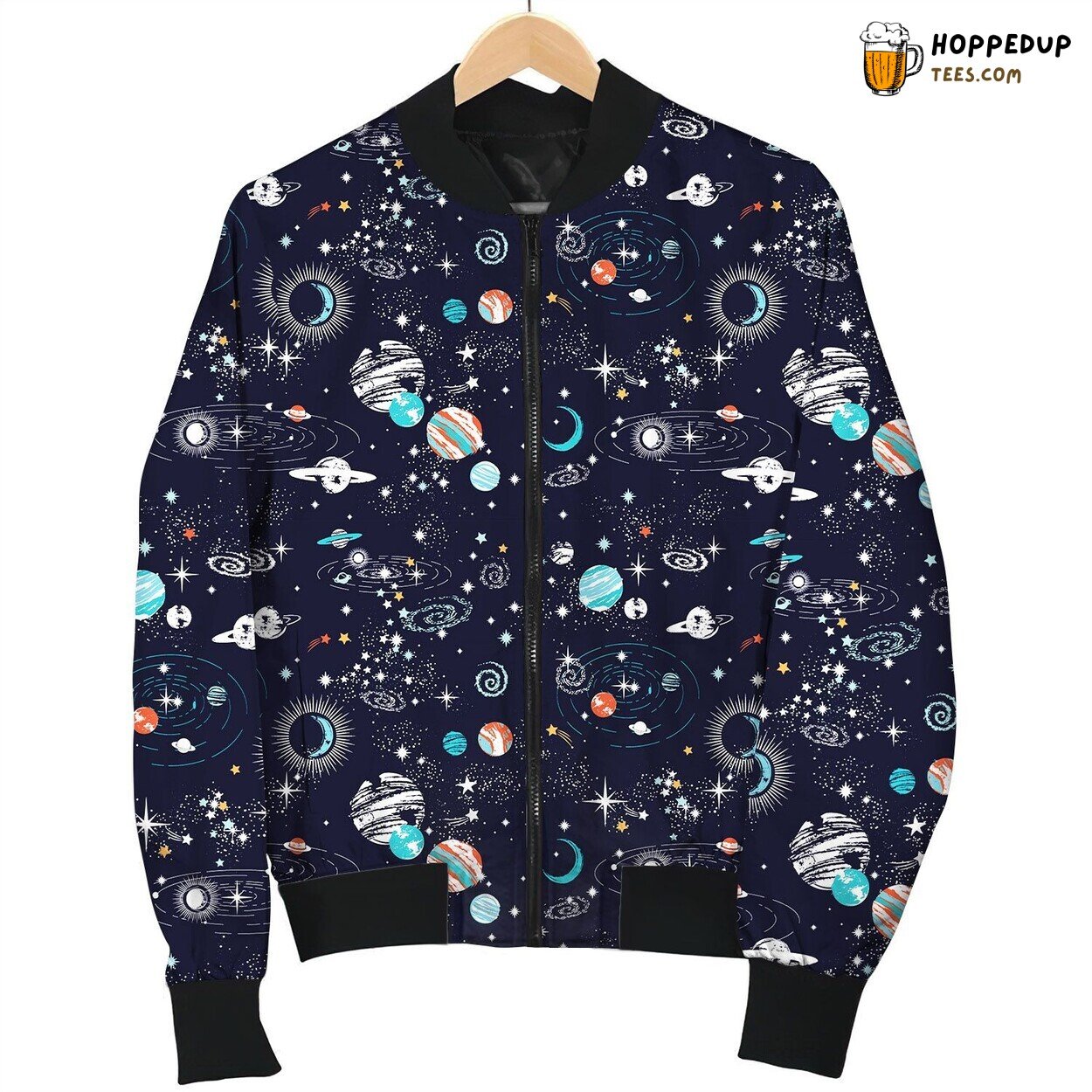 Astronaut Splendid Solar System Bomber Jacket