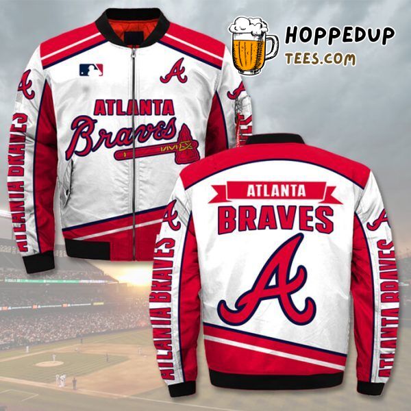 Atlanta Braves Elite Bomber Jacket with Printful 3D Style