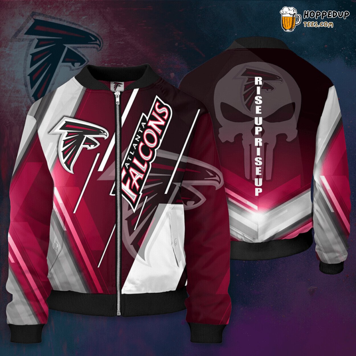 Atlanta Falcons Classic AF Bomber Jacket Premium Design