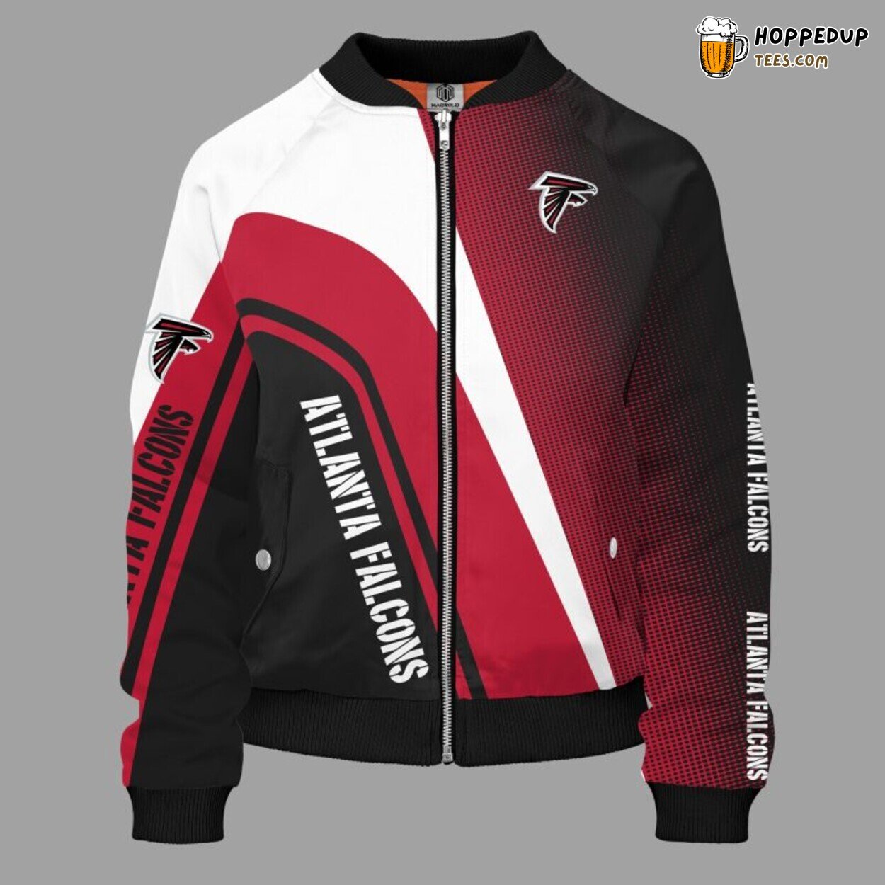 Atlanta Falcons NFL Red Unisex Bomber Jacket Distinct Design