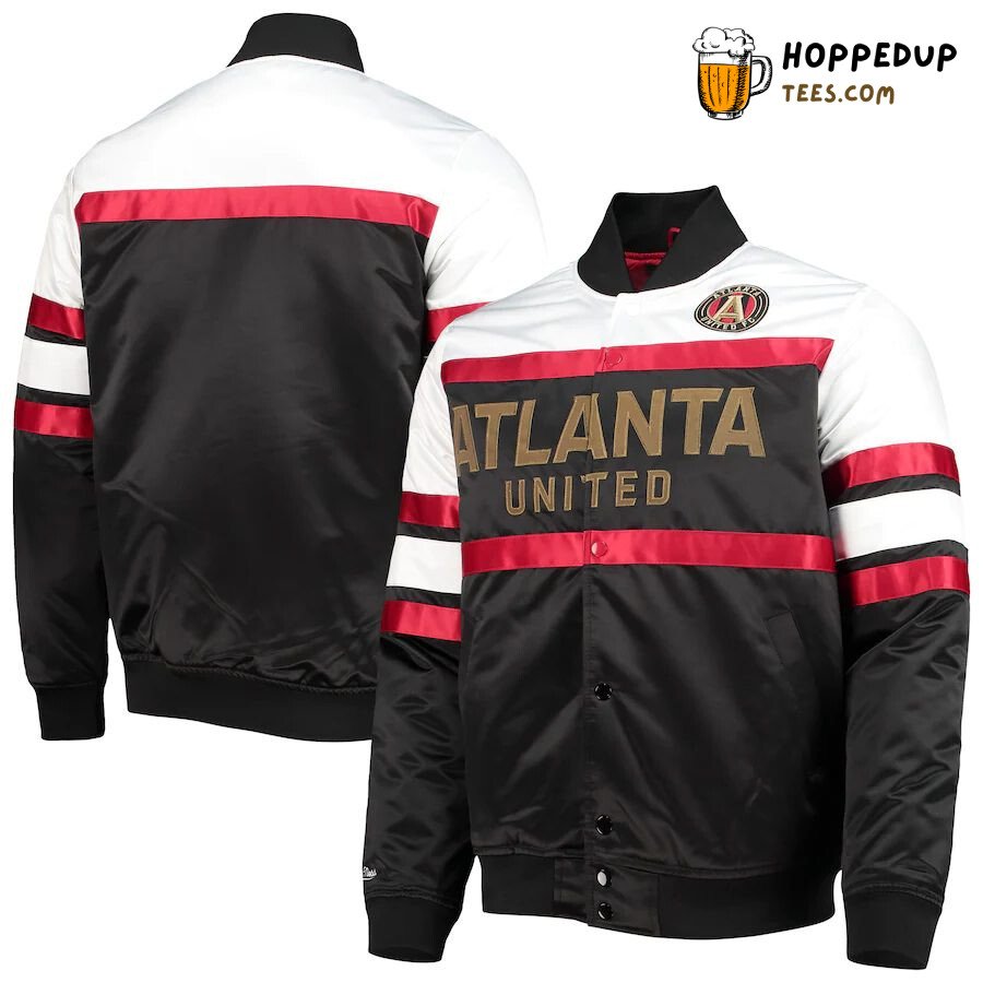 Atlanta United FC MLS Stylish Supporter Bomber Jacket Edition Atlanta United FC MLS Stylish Supporter Bomber Jacket Edition