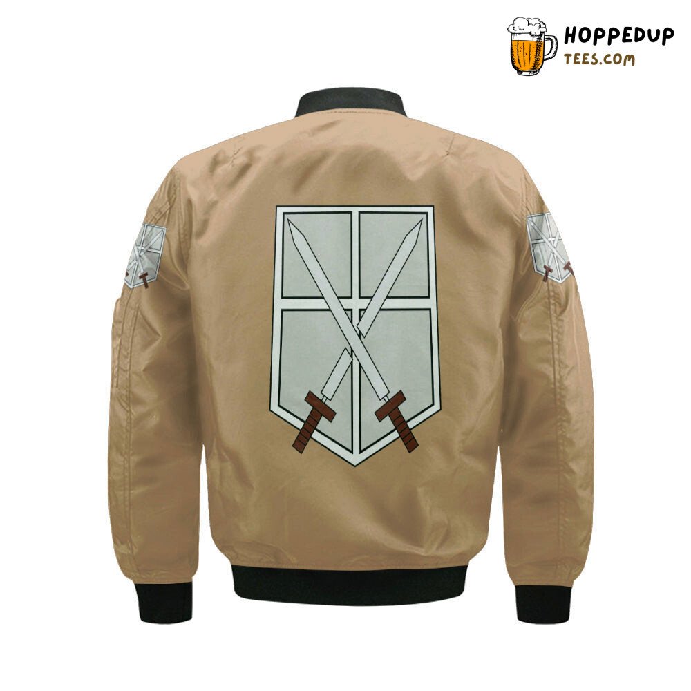 Attack On Titan Training Corps Bomber Jacket Unique Series Collection