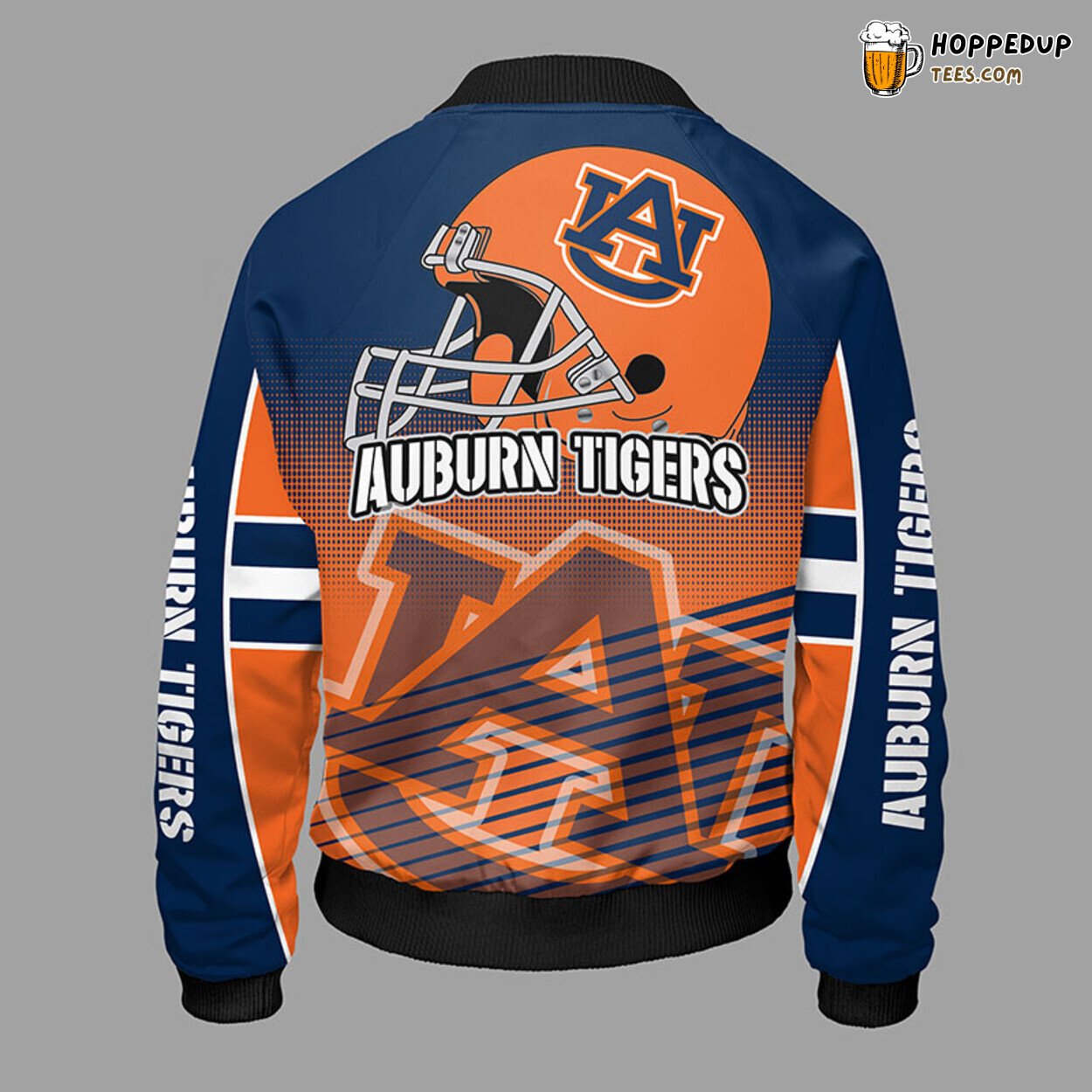 Auburn Tigers NCAA Orange Classic Premium Bomber Jacket Design
