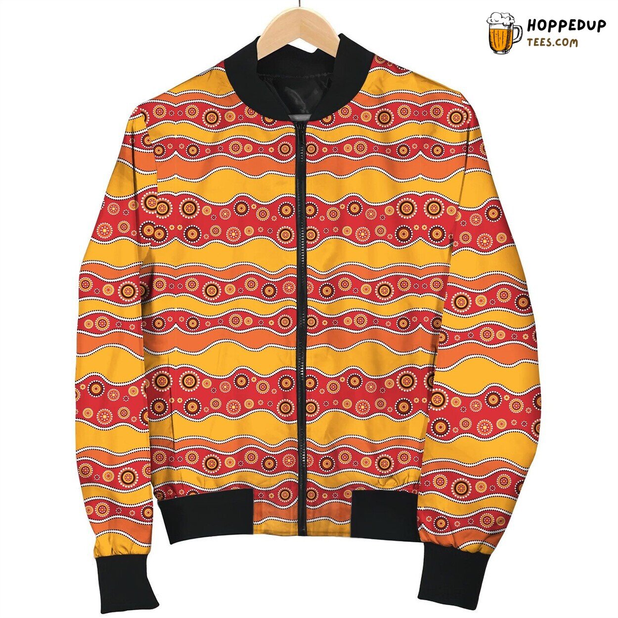 Australia Crossing Cultures Bomber Jacket