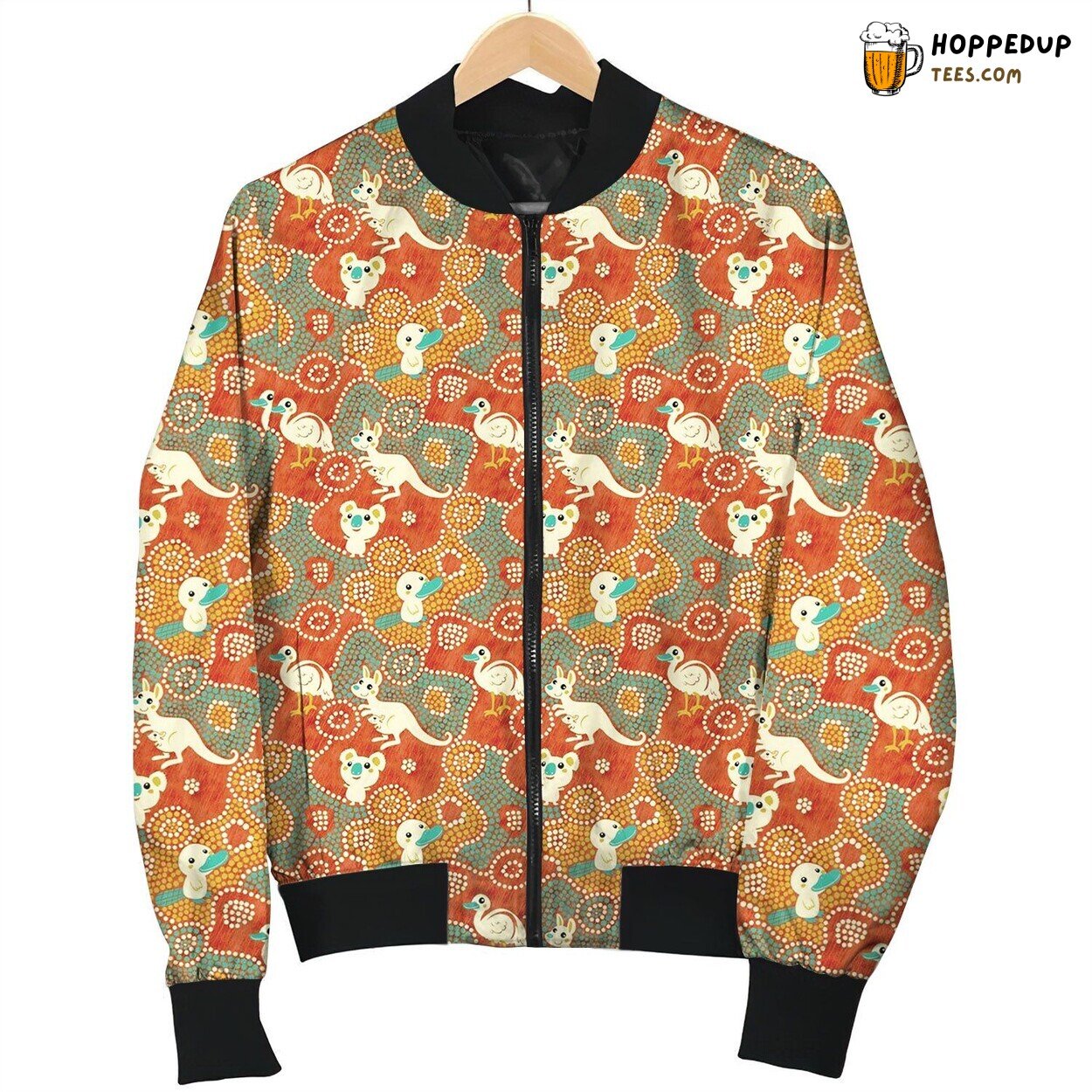 Australia Cute Animals Bomber Jacket