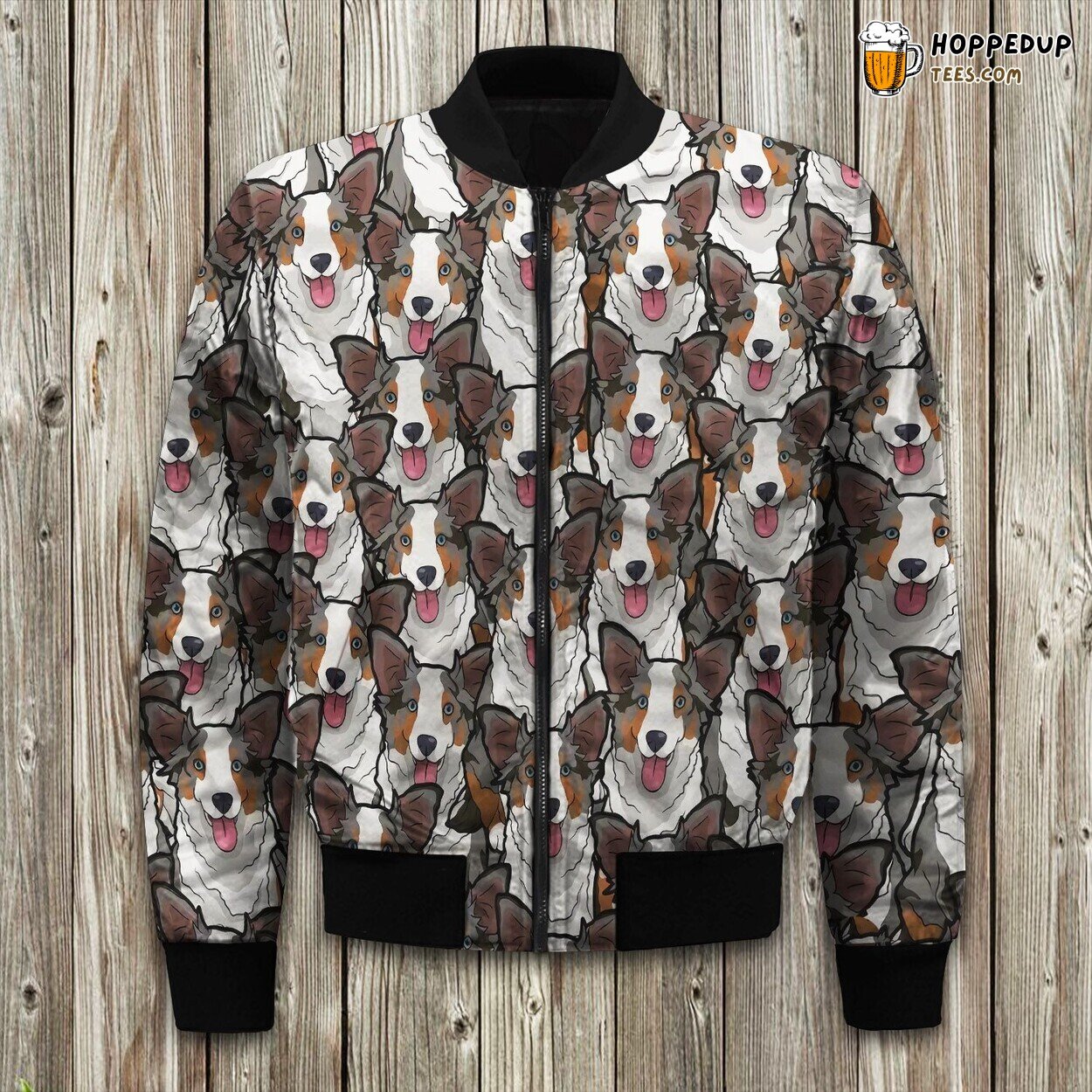Australian Shepherd Bomber Jacket