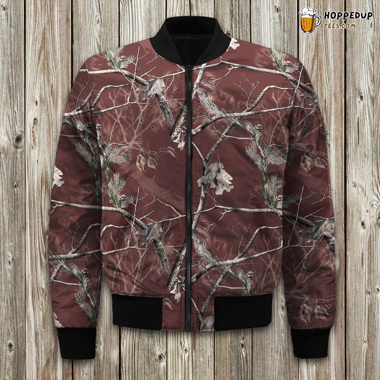 Authentic Camouflage Winter Bomber Jacket Premium Design Warm Collection