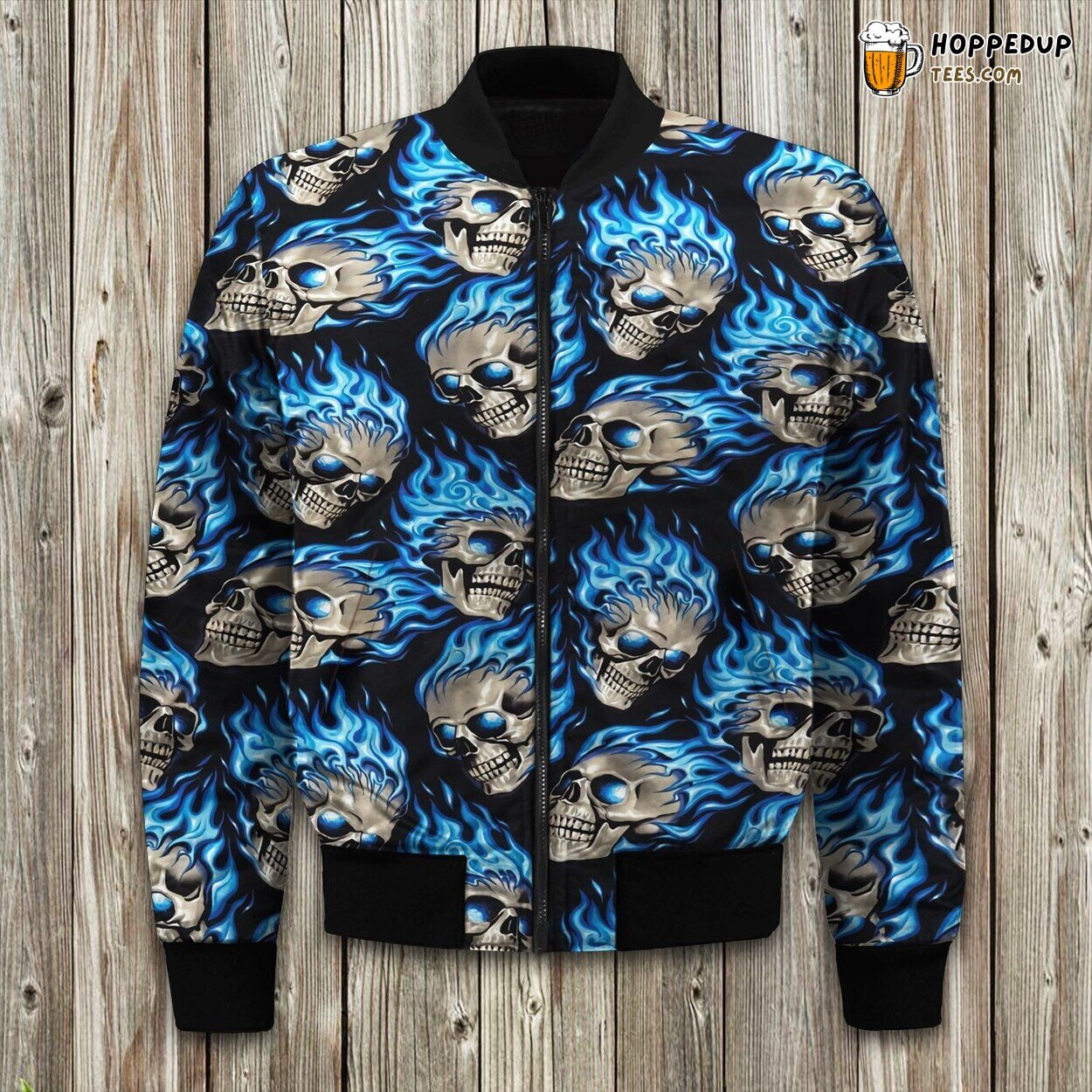 Authentic Skull Winter Bomber Jacket Premium Design Top Quality Comfort