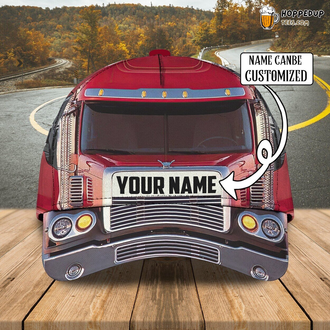 Authentic Trucker Design 3D Classic Cap Personalized Name Unique Style