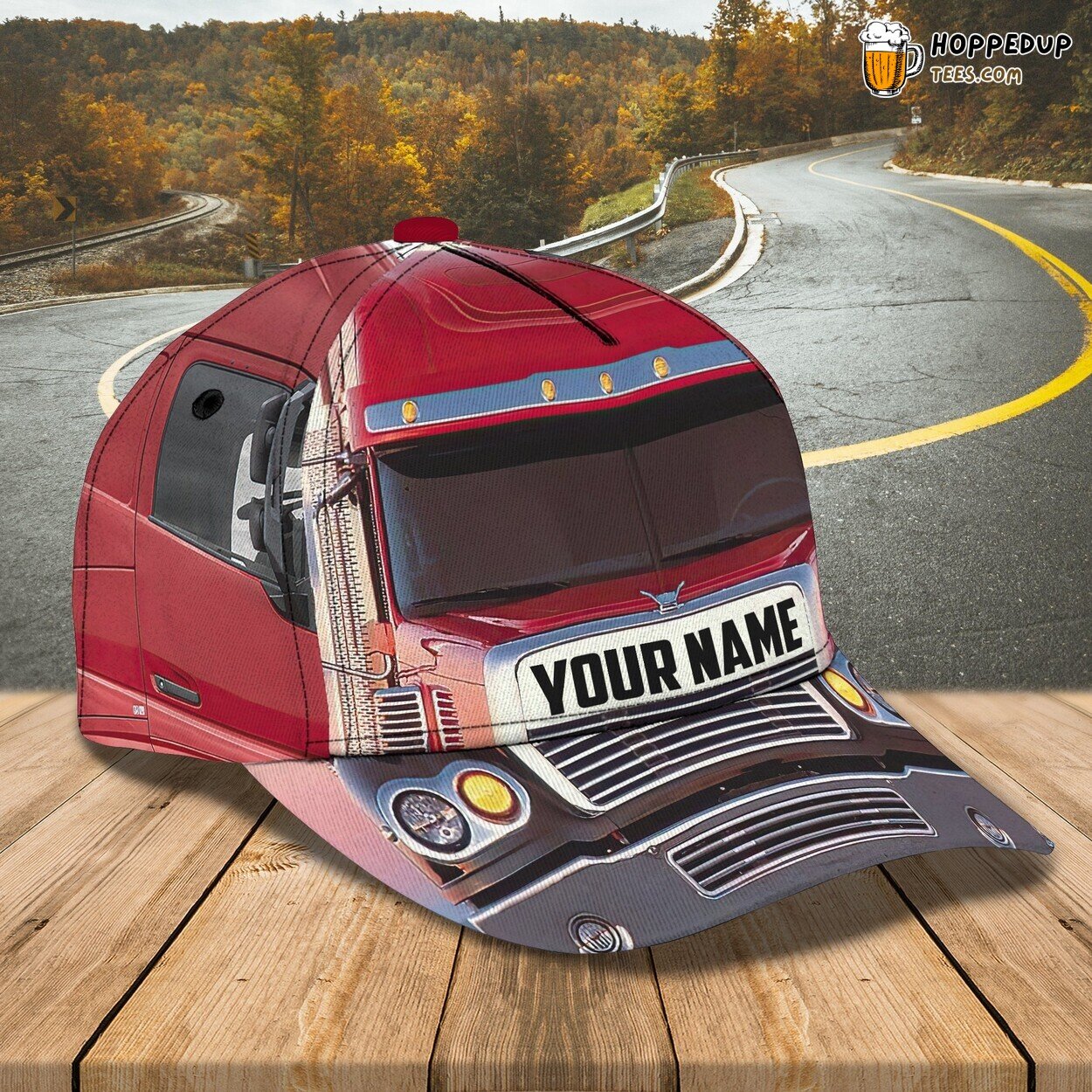 Authentic Trucker Design 3D Classic Cap Personalized Name Unique Style