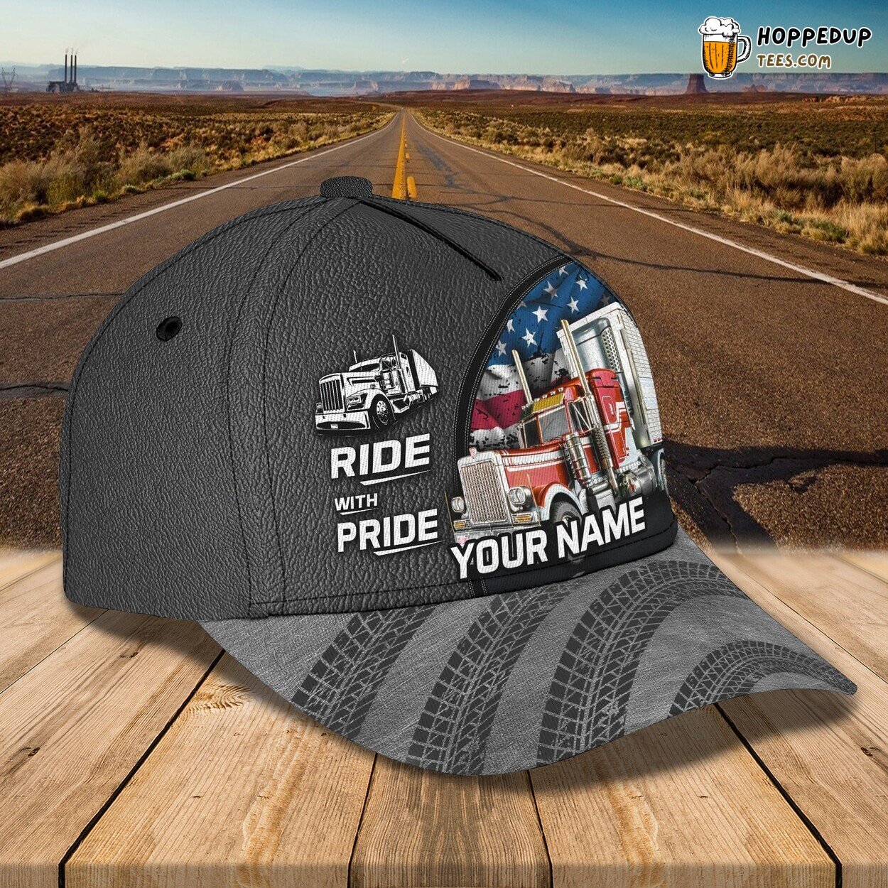 Authentic Trucker’s Choice 3D Classic Cap Personalized Name Unique Design