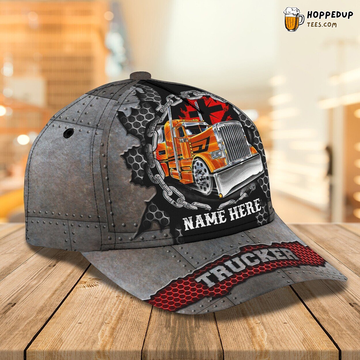 Authentic Trucker’s Edition 3D Classic Cap Personalized Name Unique Style