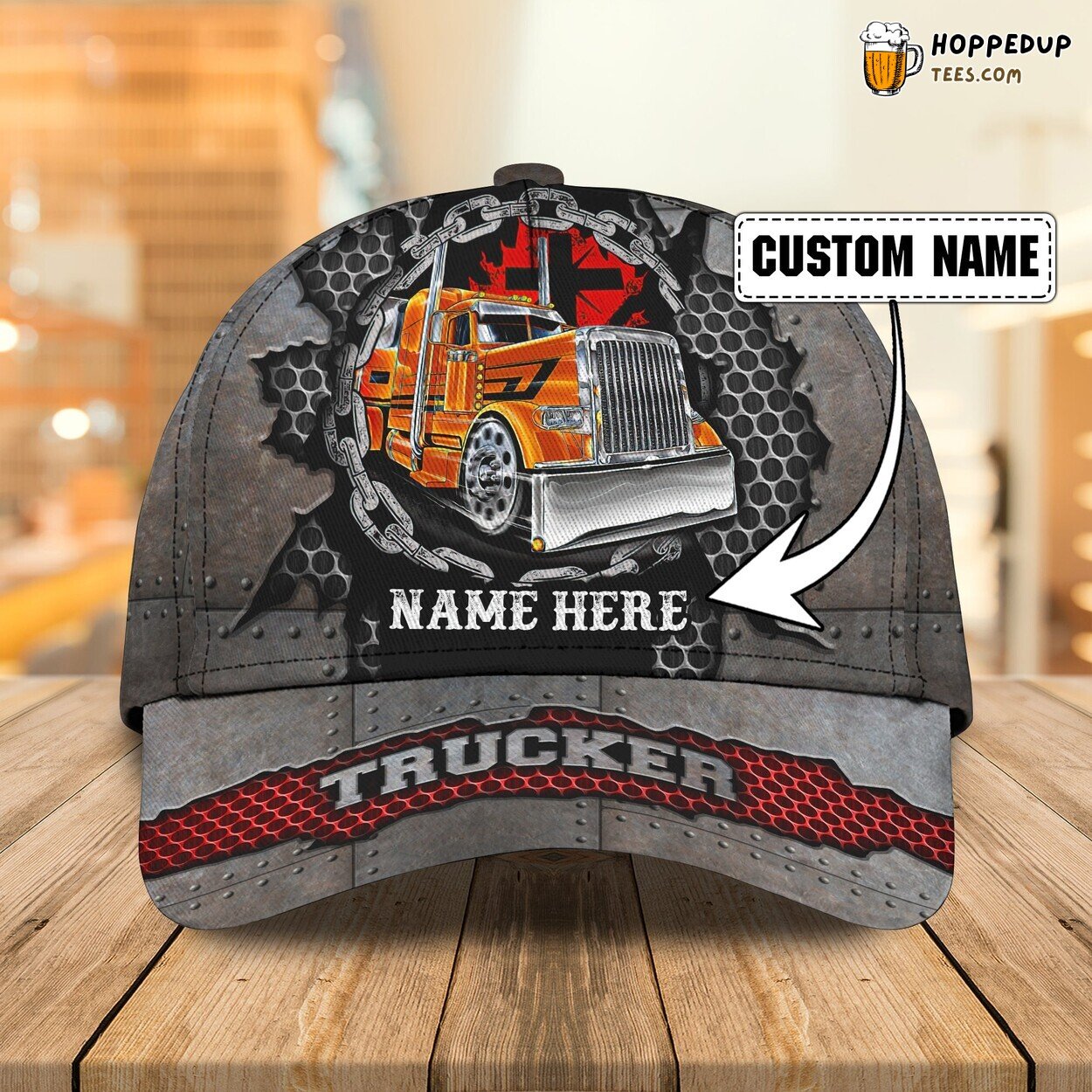 Authentic Trucker’s Edition 3D Classic Cap Personalized Name Unique Style