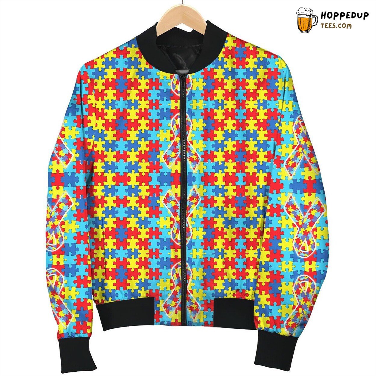 Autism Awareness Bomber Jacket