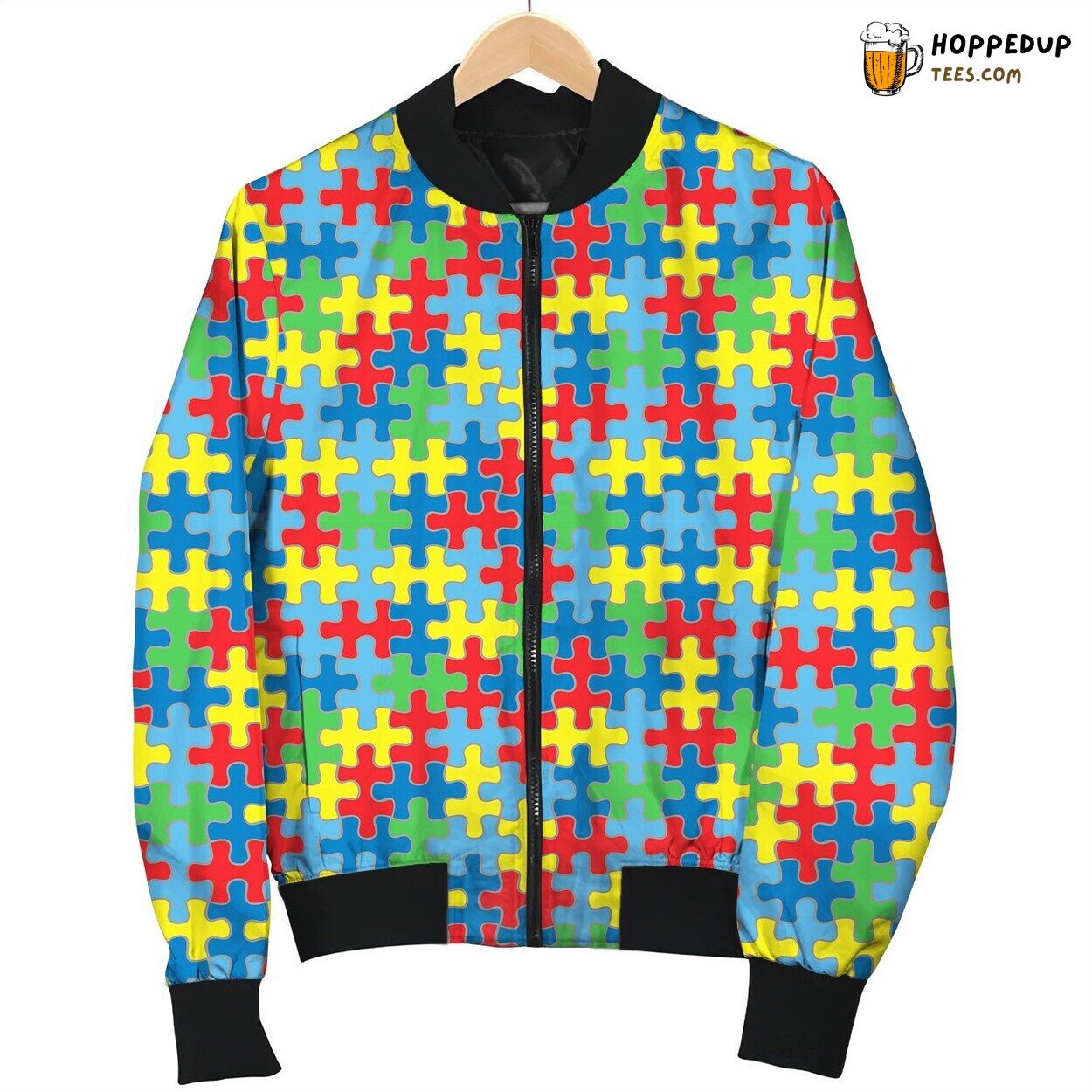 Autism Puzzle Unique Bomber Jacket