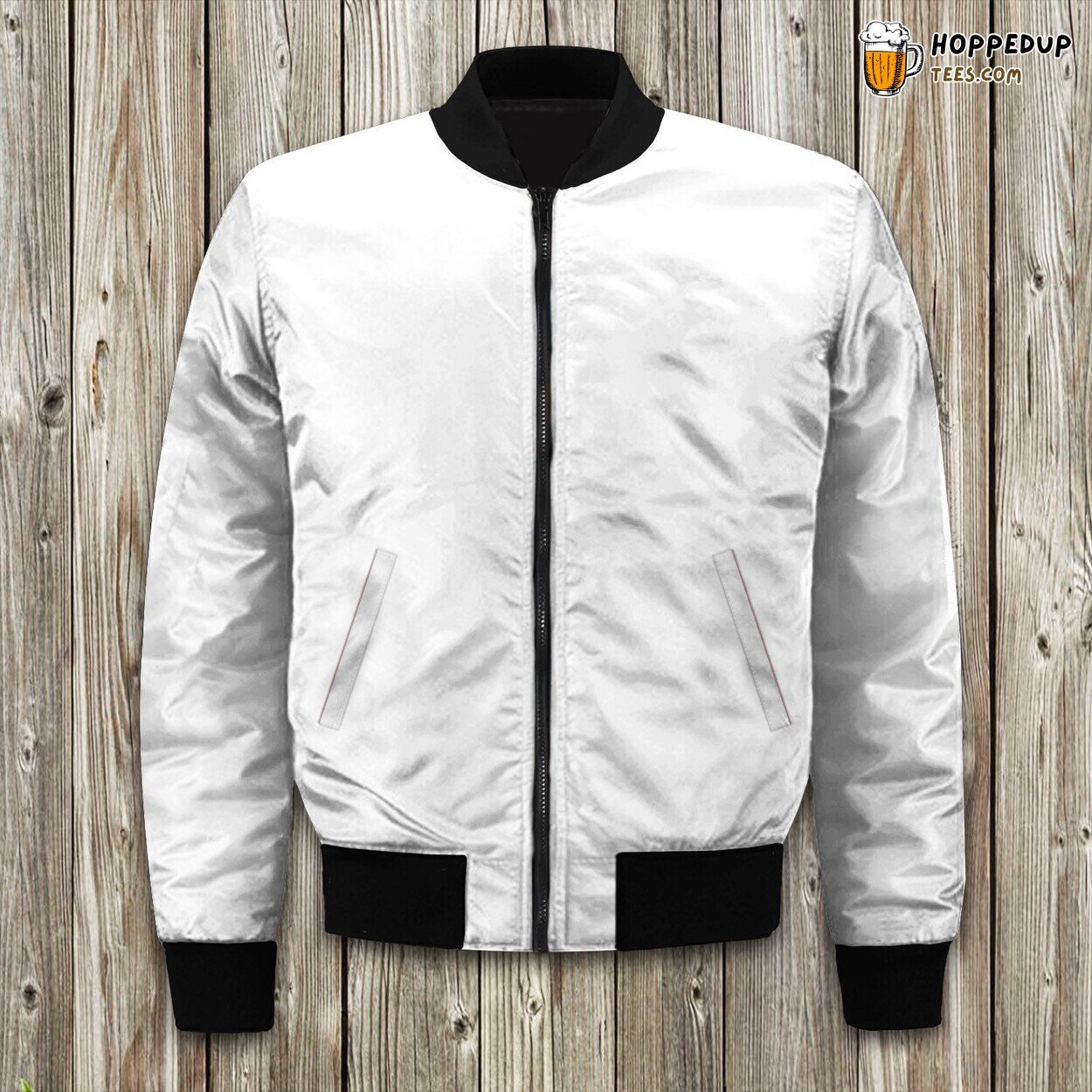Ava Diamond Oversized Bomber Jacket