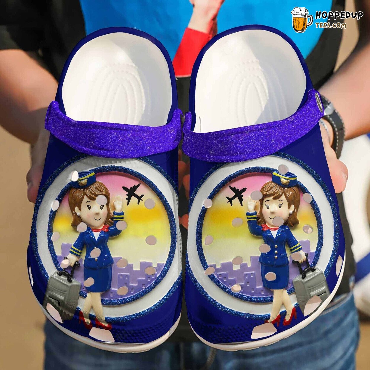 Awesome Flight Attendant Birthday Gifts Friends Colleague Clogs