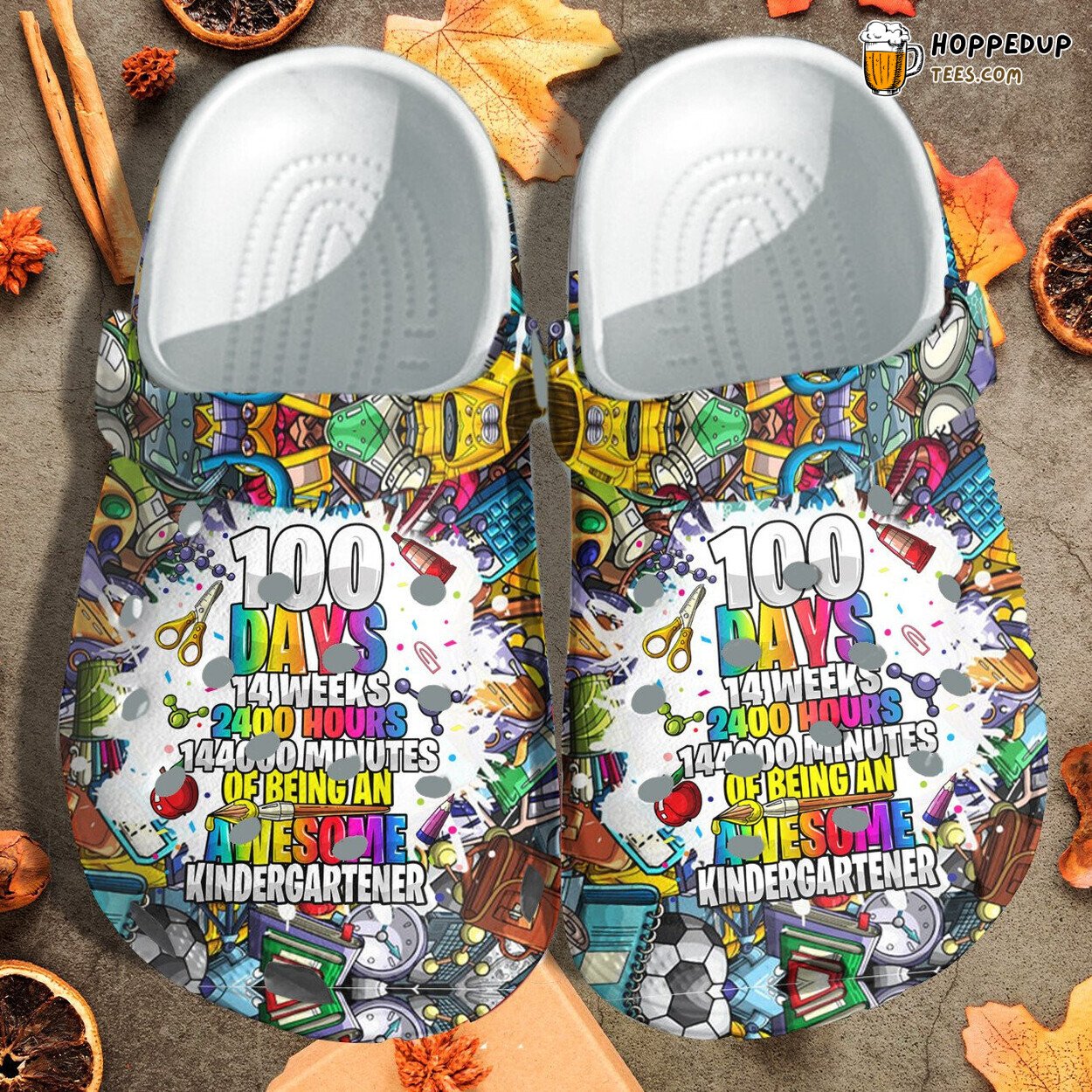 Awesome Kindergartener Themed Comfortable Unique Crocbland Clogs Gift